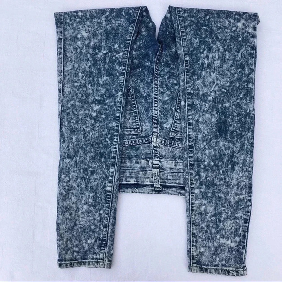 Iris Jeans Acid Wash Modern Vintage High Waist 7 - Picture 3 of 8